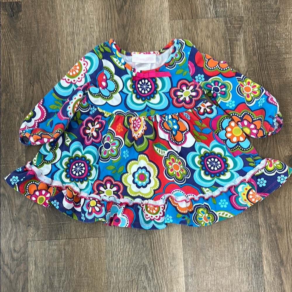 Colorful Floral Baby Top